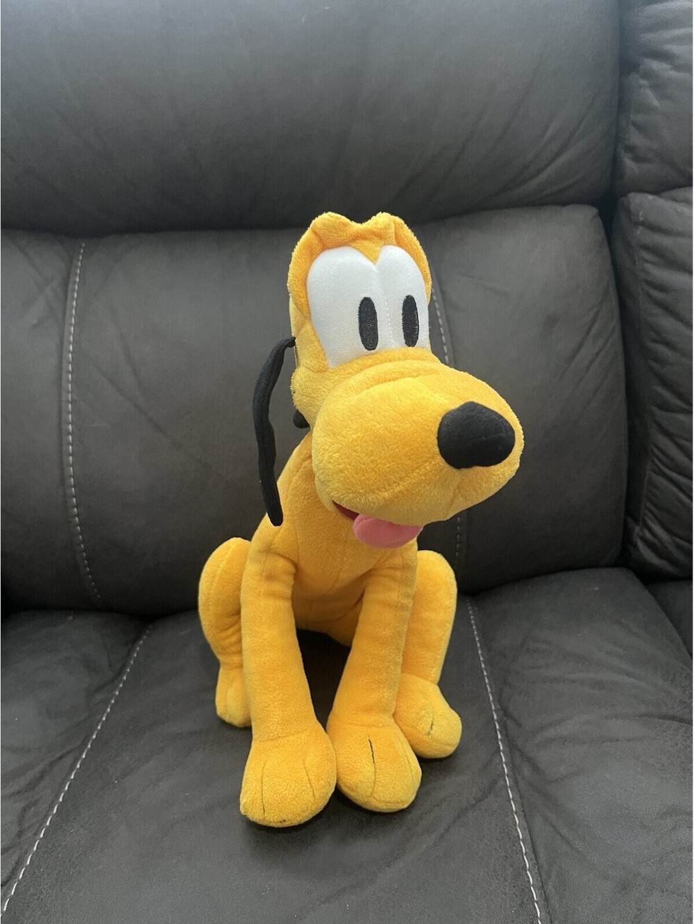 Disney Pluto Dog Plush Kohls Cares 2014 Stuffed Animal Toy 14" Sitting